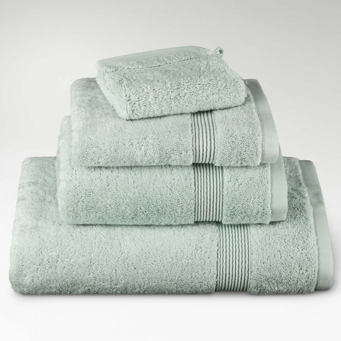 toallas algodón supima verde clarito