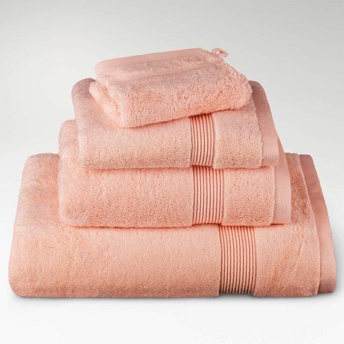 toallas algodón supima rosa