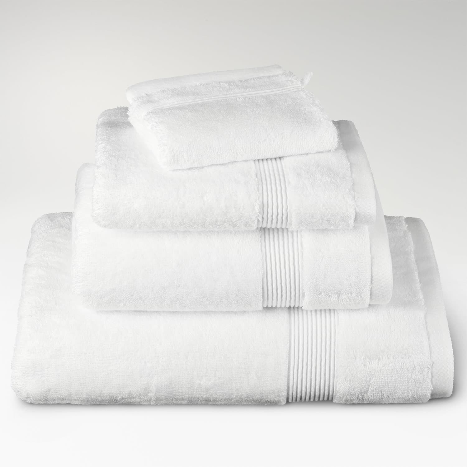 toallas algodón supima blanco